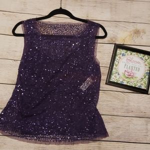 Talbots layered tank top | size L